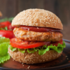 Peri Peri Chicken Burger on its own